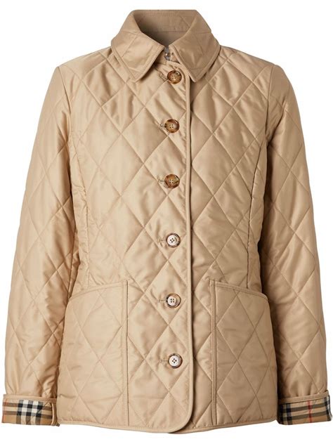 burberry classic quilted jacket|Burberry quilted jacket outlet.